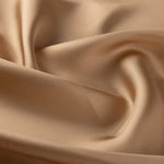 Ipekevi 01116 Dark Gold Plain Silk Twill Scarf