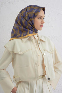 ARMINE Pure Silk Scarf Green