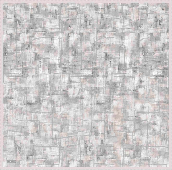 ARMINE Pure Silk Scarf Gray