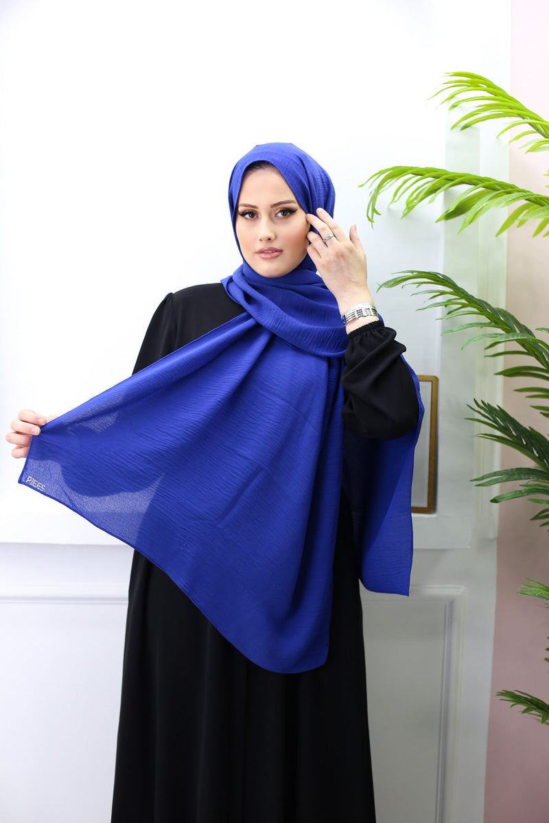 P&F 2138 Jazz Shawl/Electric Blue