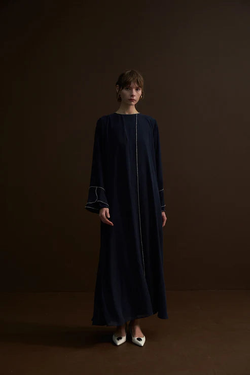 ETC Sevda Abaya Navy Blue