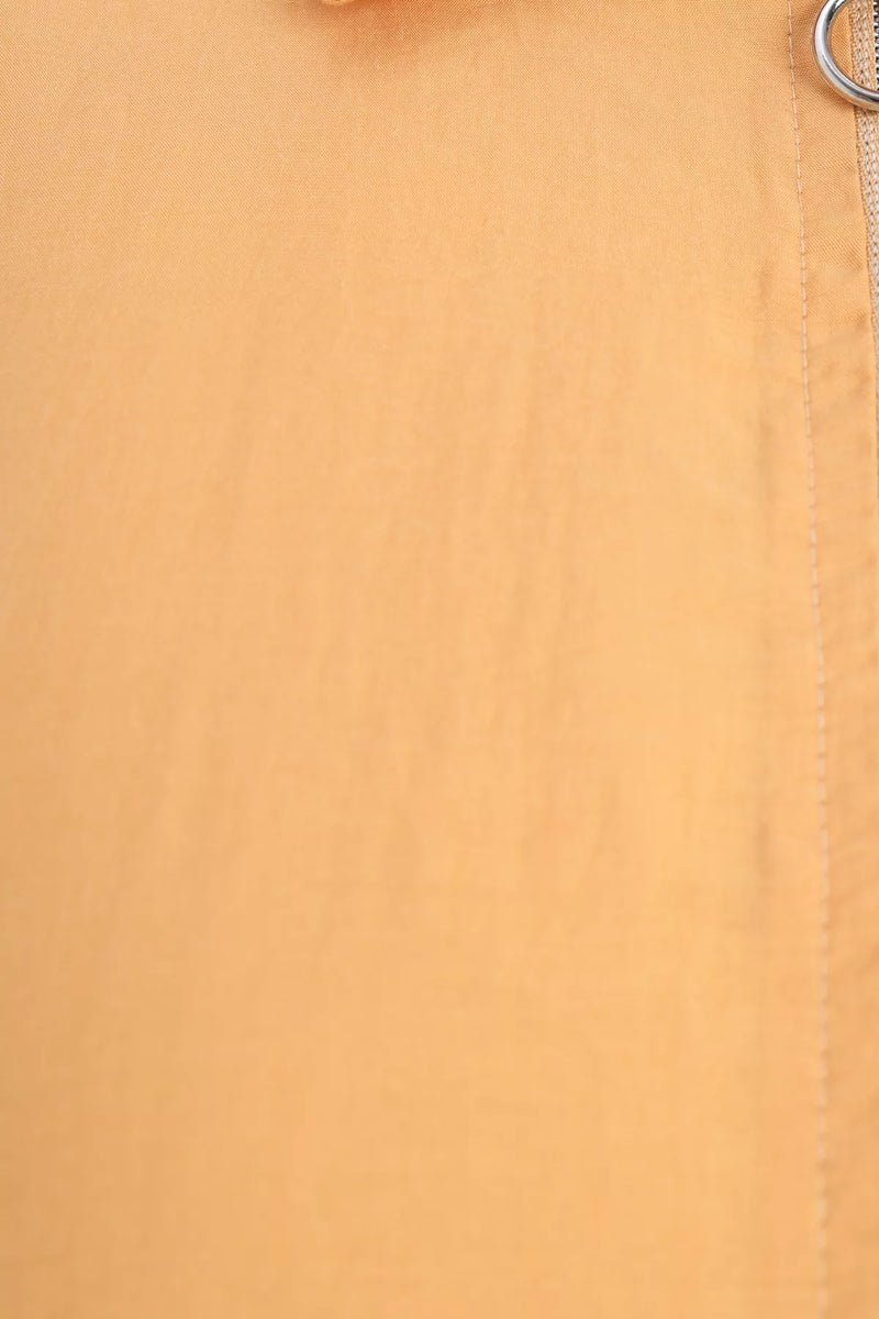 All Zip Dtld Shirt Yellow