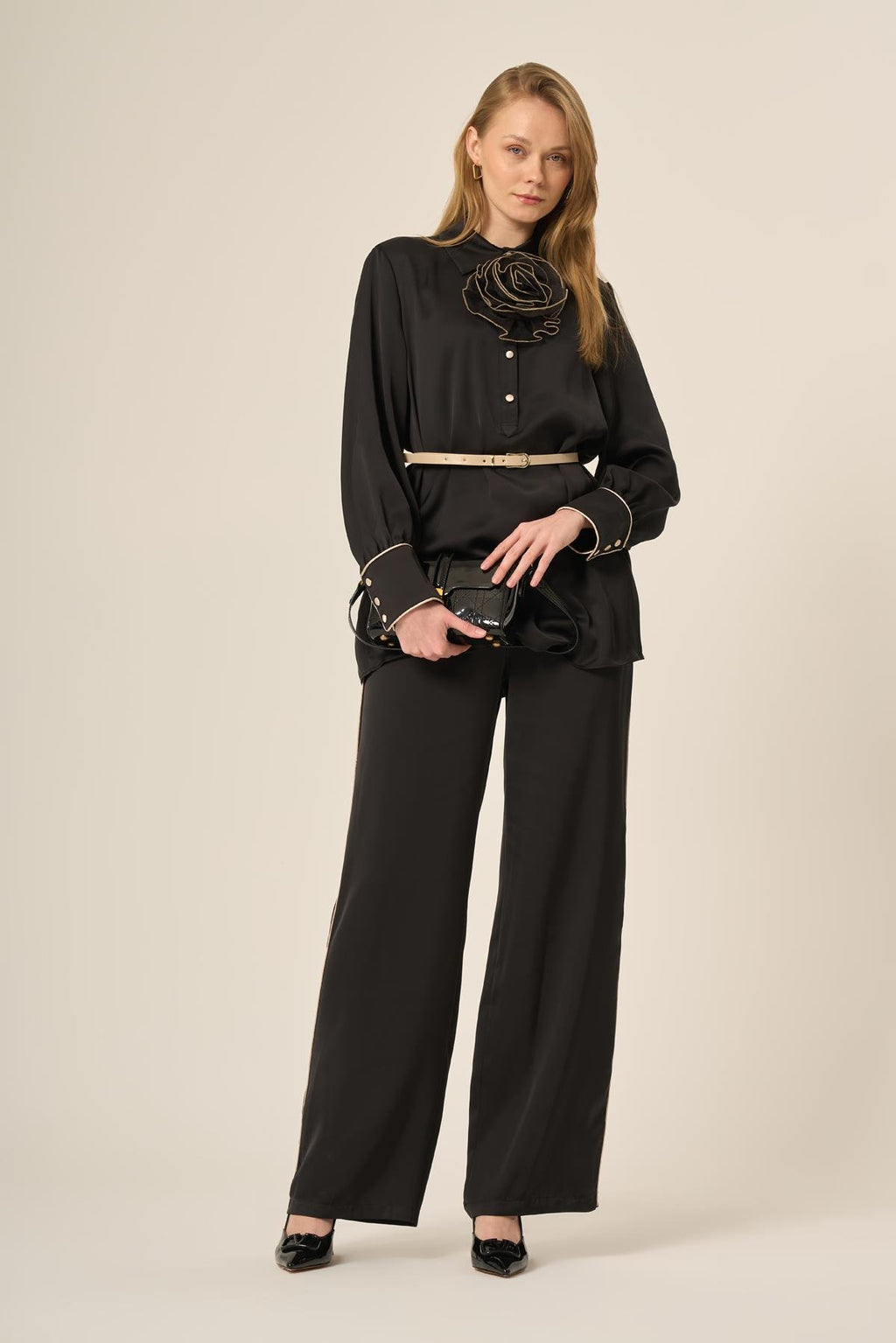 FTZ Magnolia Rose Set Black