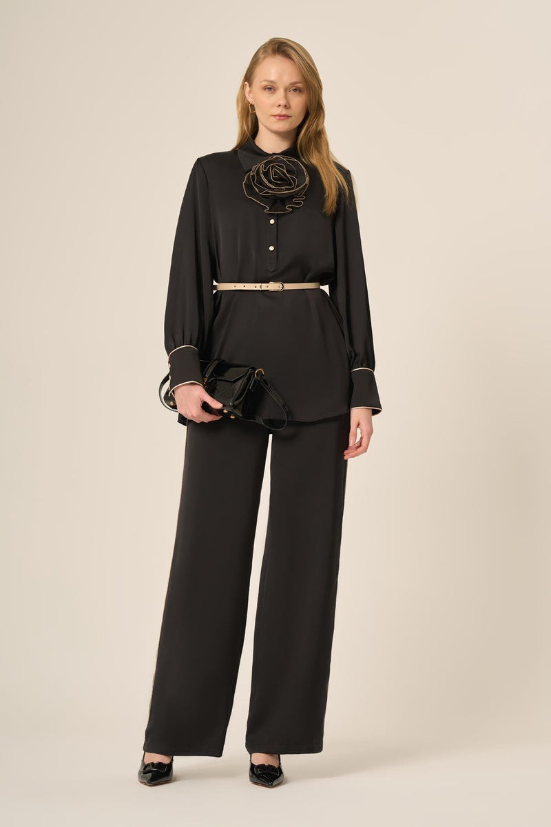 FTZ Magnolia Rose Set Black