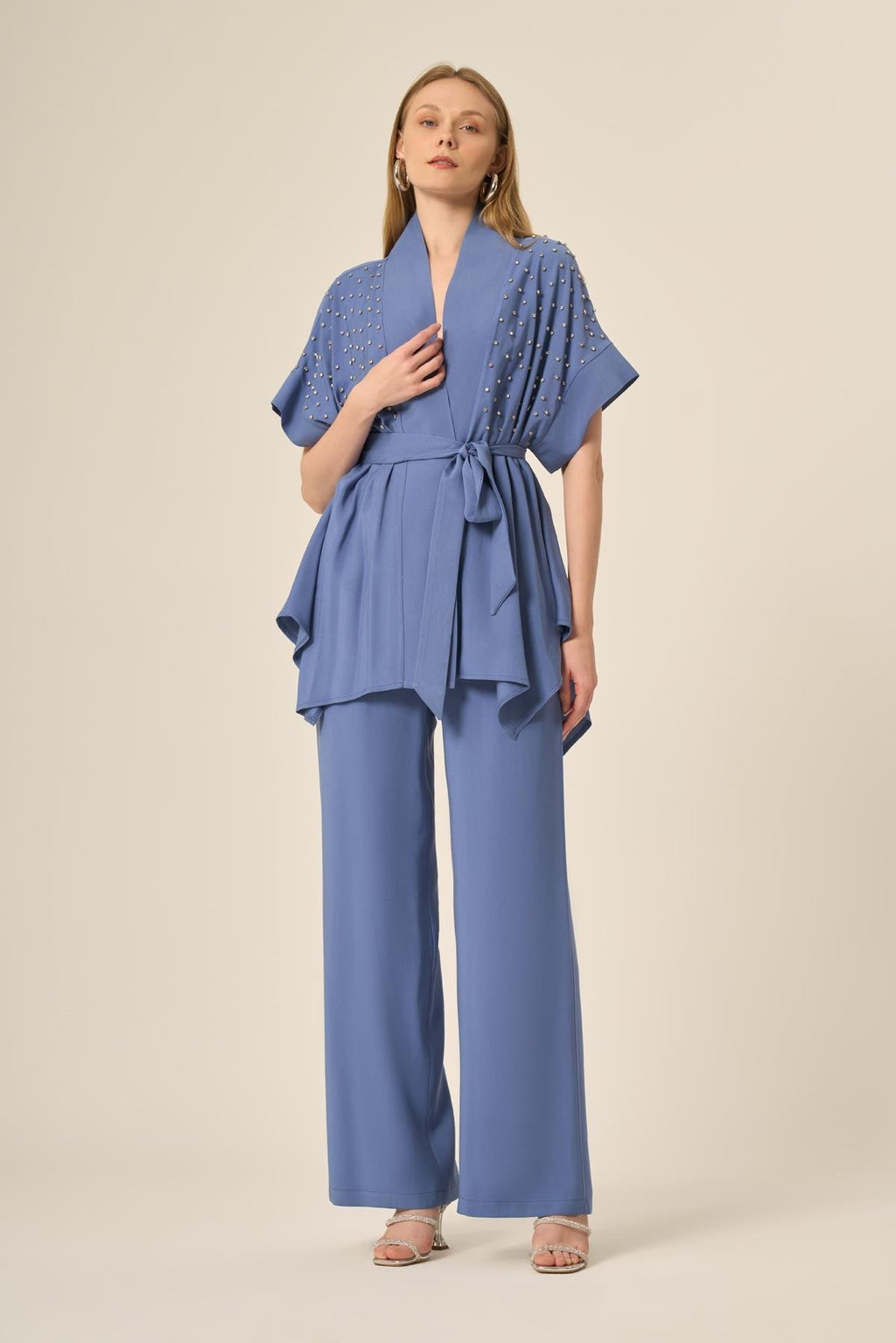 FTZ Lainey Rhinestone Set Blue