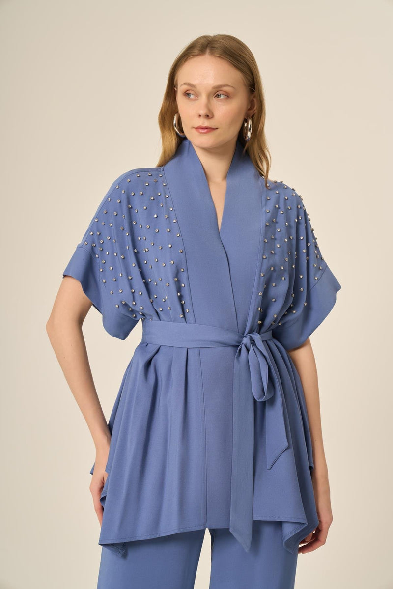 FTZ Lainey Rhinestone Set Blue