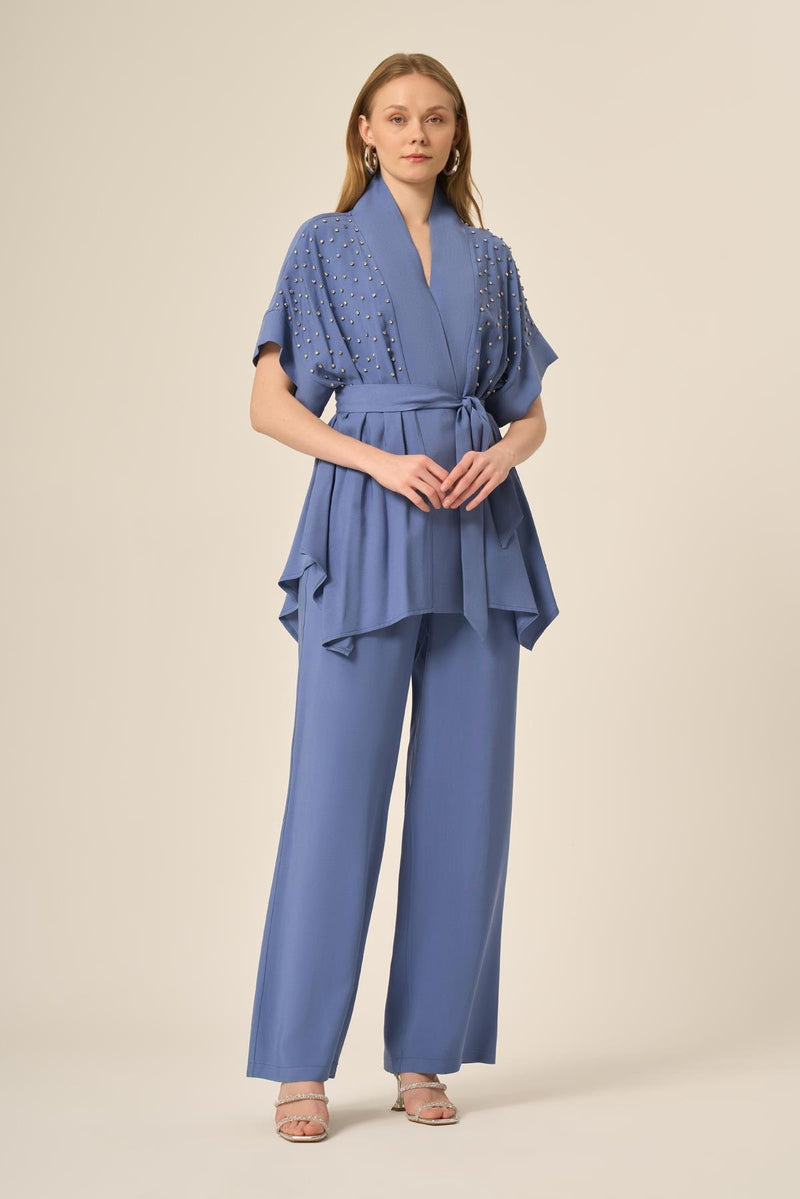 FTZ Lainey Rhinestone Set Blue