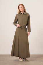 FTZ Carol 2 Pc Dress Set Green