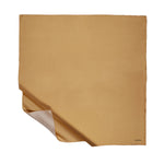 Ipekevi 01116 Gold Plain Silk Twill Scarf