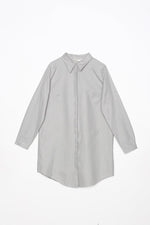 All Cotton Basic Tunic Gray