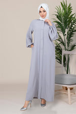 BYZ Sunshine Abaya Gray