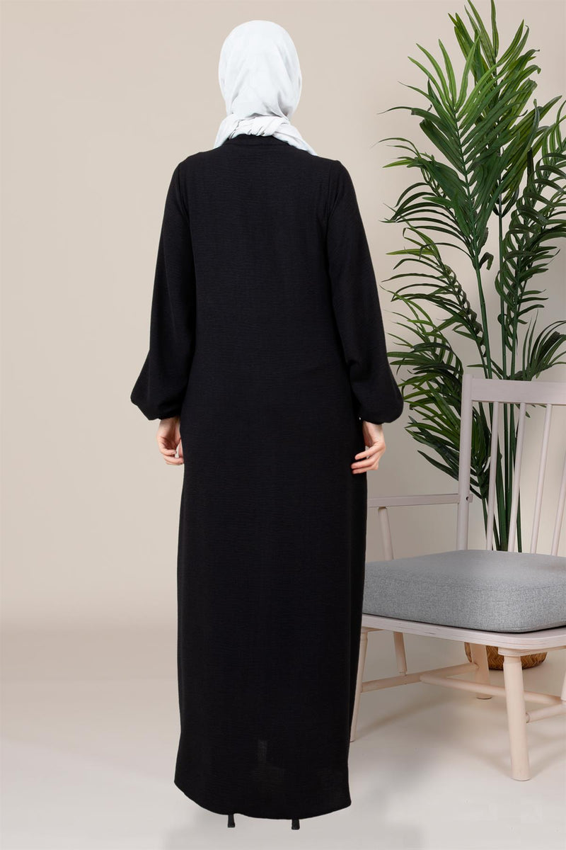 BYZ Sunshine Abaya Black