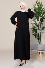 BYZ Sunshine Abaya Black