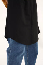 All Shirt Detailed Skirt Black