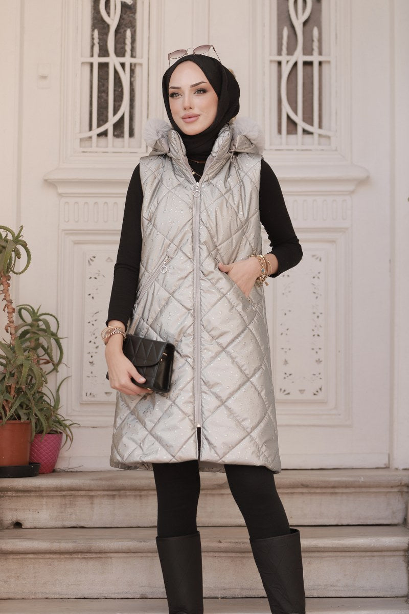 A&M Damla Vest Gray