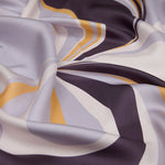 Ipekevi 01280 Fig Gray Twill Silk Scarf