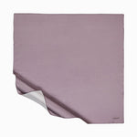 Ipekevi 01116 Fig Purple Plain Silk Twill Scarf