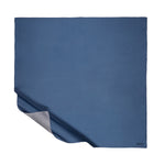 Ipekevi 01116 Indigo Plain Silk Twill Scarf