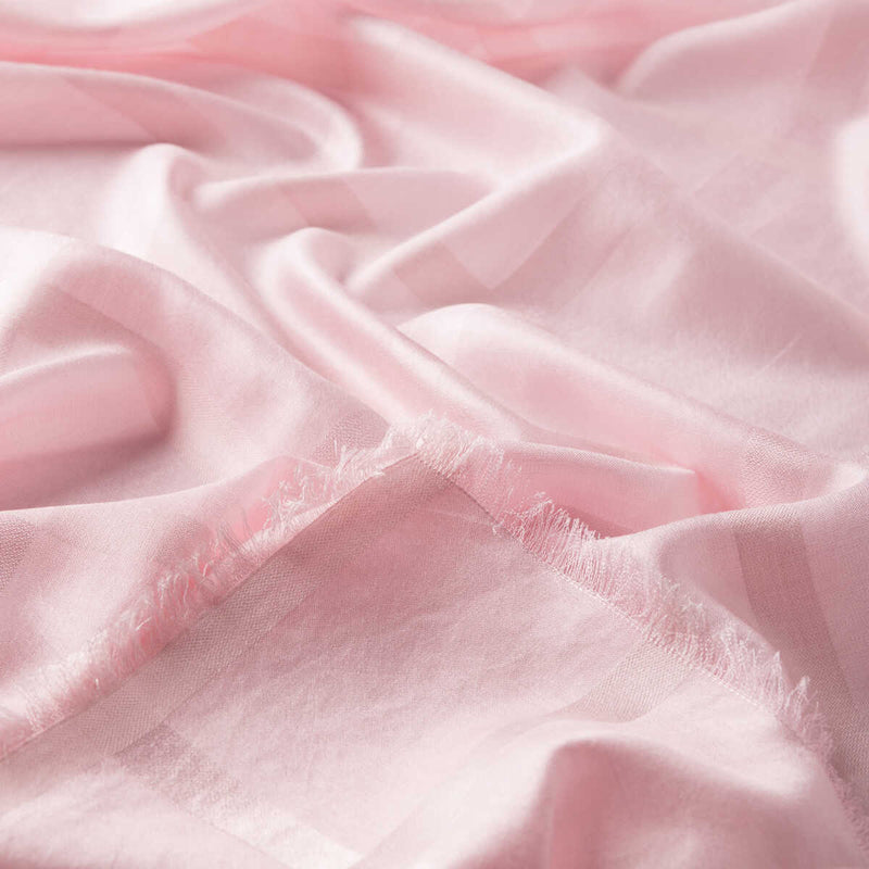 Ipekevi 6780 Dusty Pink Satin Silk Scarf