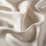 Ipekevi 01116 Ivory Plain Silk Twill Scarf