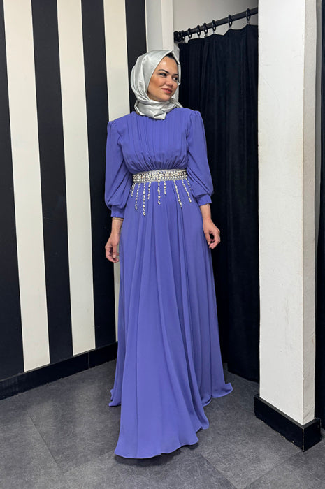J&S Husna Dress Violet