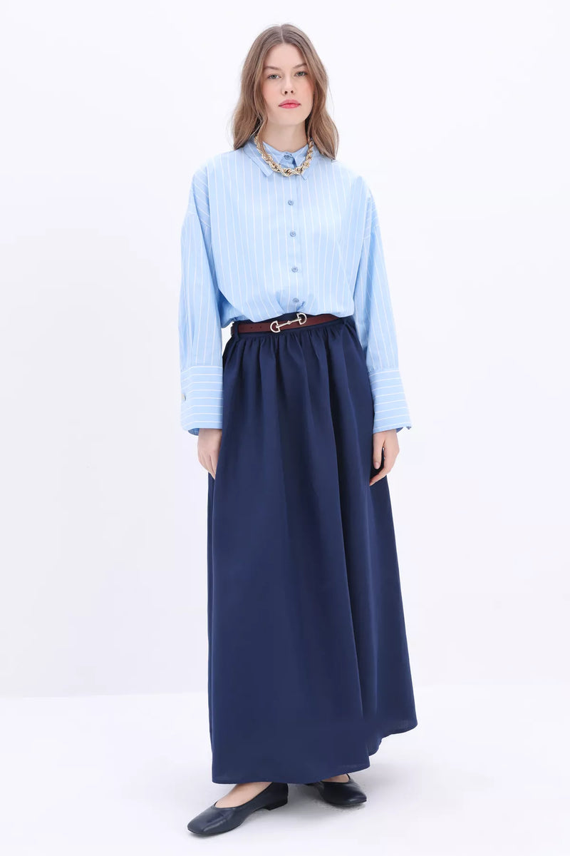 All Klosh Skirt Navy Blue