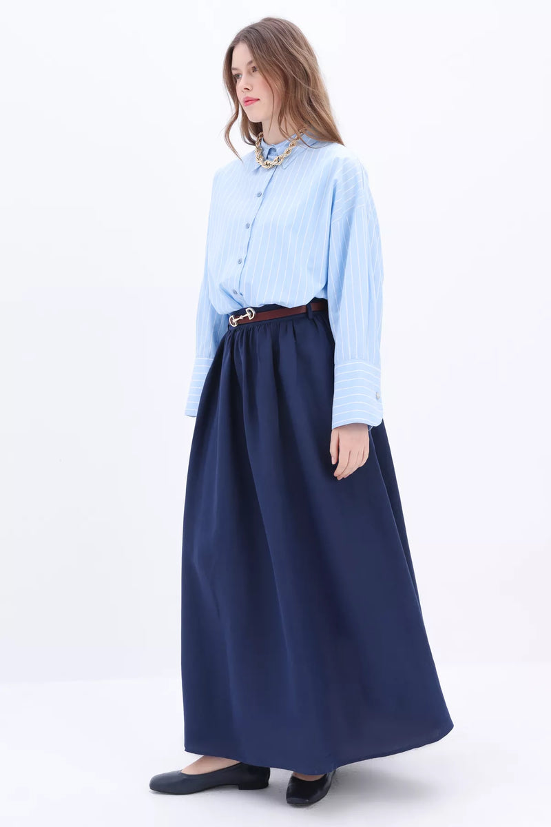 All Klosh Skirt Navy Blue