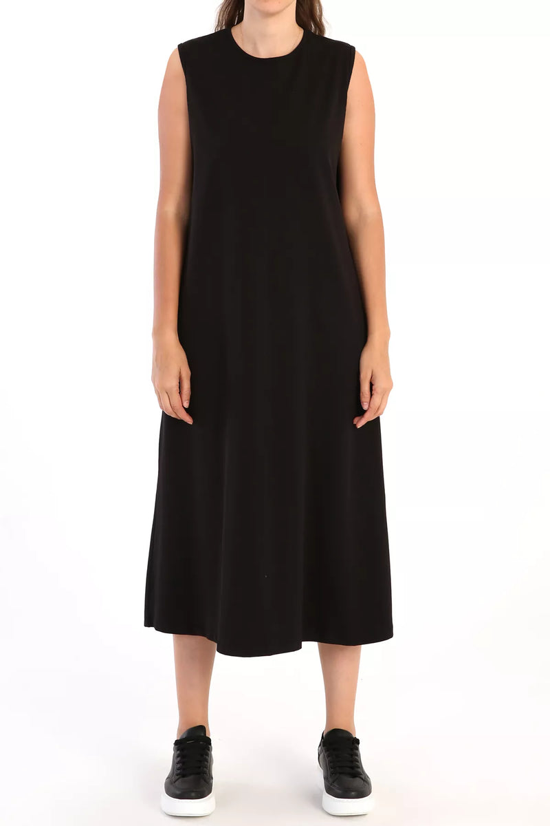 All 60019-0 Inner Sleeveless Dress Black
