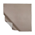 Ipekevi 01116 Dark Stone Plain Silk Twill Scarf