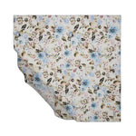 Ipekevi 01224 Cream Blue Cotton Scarf