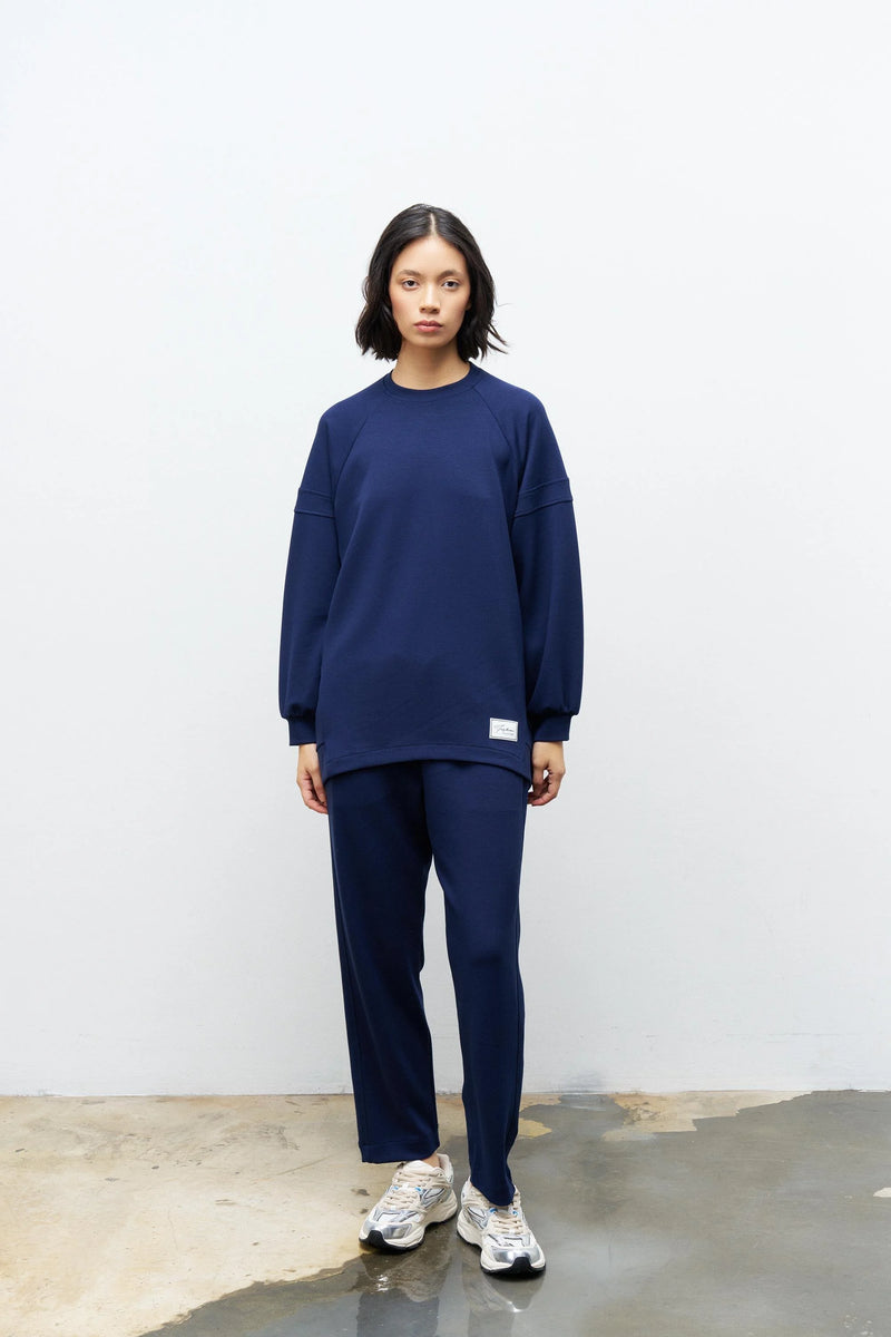 B&P Simple Tracksuit Navy Blue – Moda Natty