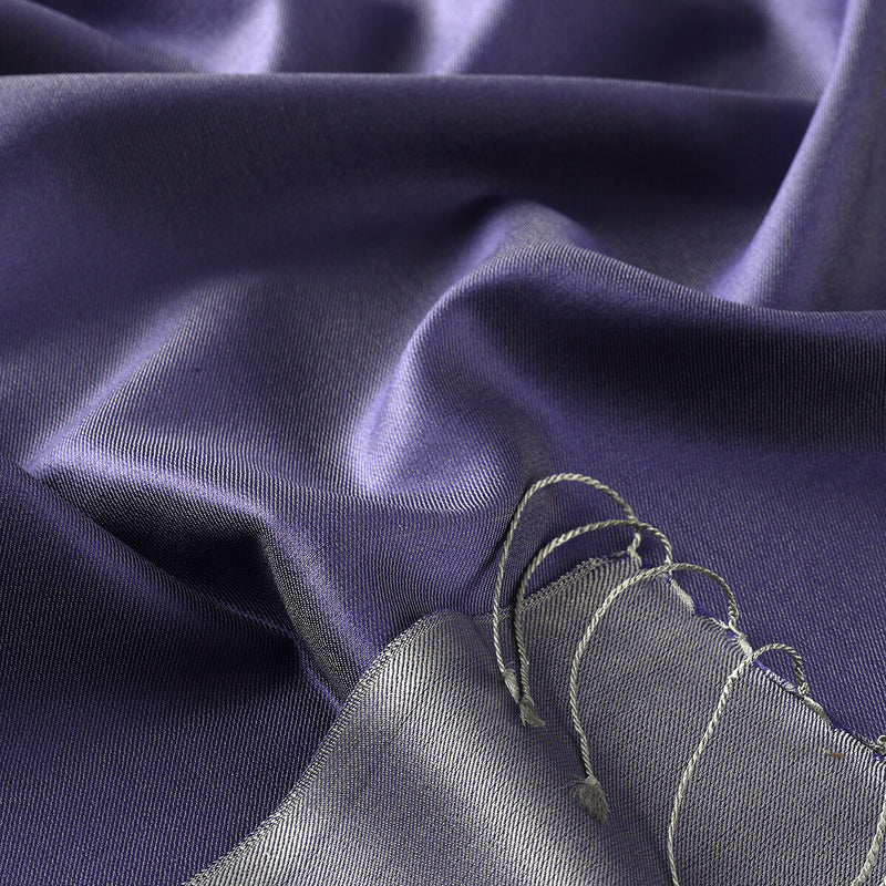Ipekevi 927 Lavander Reversible Silk Shawl