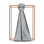 Ipekevi 927 Leaden Reversible Silk Shawl