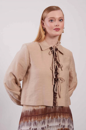 LVDR Avis Skirt Set Beige