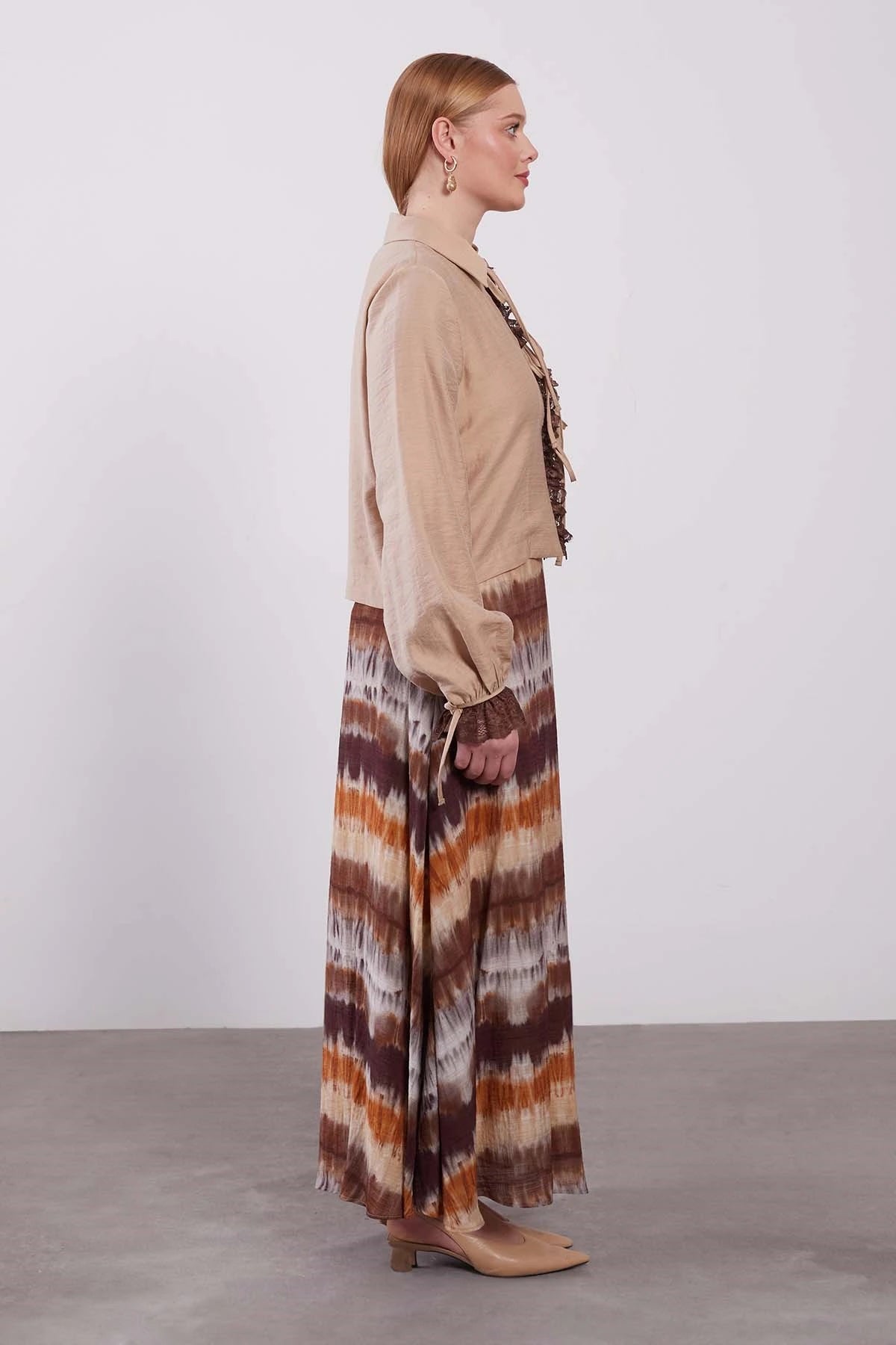LVDR Avis Skirt Set Beige