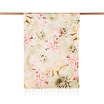 Ipekevi 05722 Light Green Melancholy Print Silk Shawl