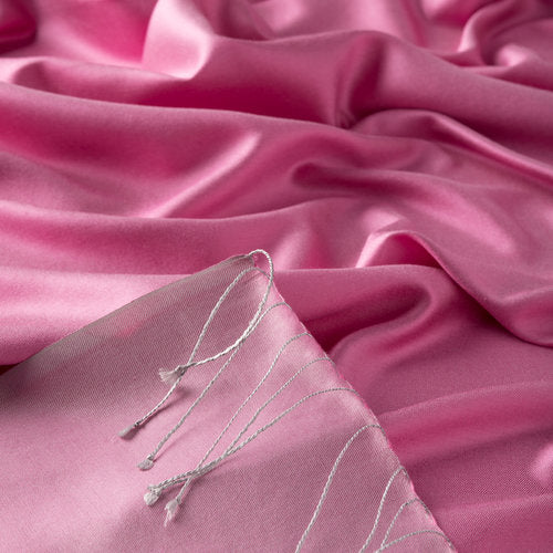 Ipekevi 927 Lily Pink Reversible Silk Shawl