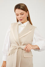 LVDR Belima Vest Set Beige