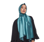 Ipekevi 927 Menthol Reversible Silk Shawl