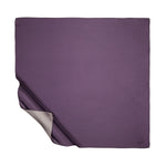 Ipekevi 01116 Violet Plain Silk Twill Scarf