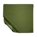 Ipekevi 01116 Ottoman Green Plain Silk Twill Scarf