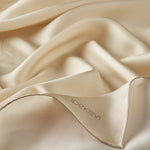 Ipekevi 01116 Ottoman Beige Plain Silk Twill Scarf