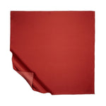 Ipekevi 01116 Ottoman Red Plain Silk Twill Scarf