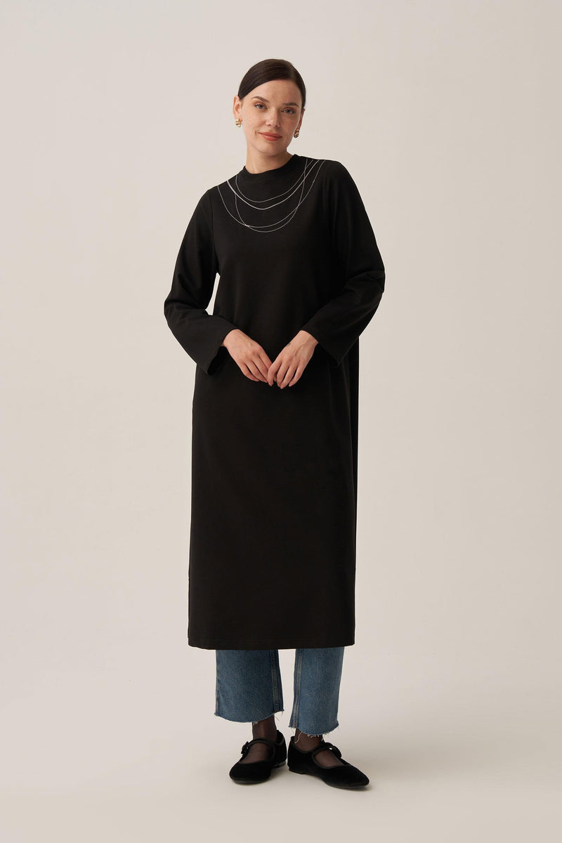 All Ece Long Tunic Black