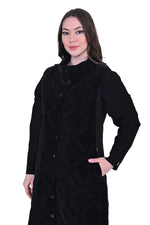INVEE Quilted Vest Black