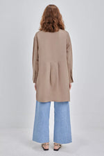 All Pleated Tunic Mink