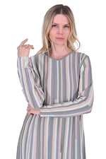 INVEE Knitted Dress Water Green