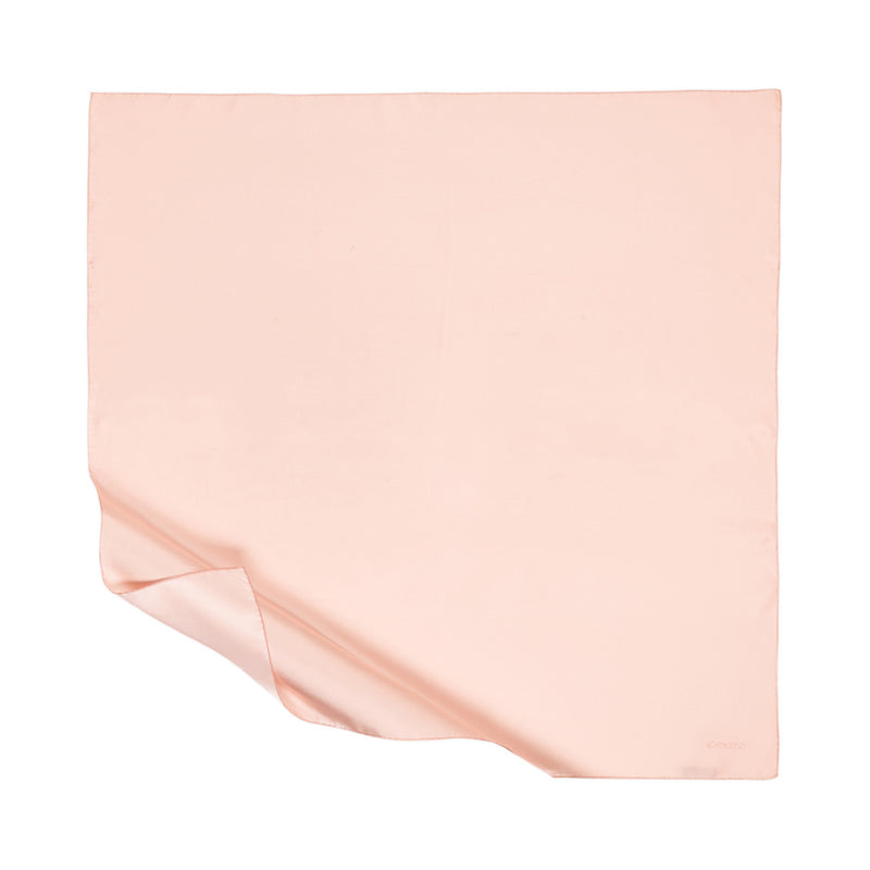 Ipekevi 01116 Powder Pink Plain Silk Twill Scarf