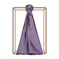 Ipekevi 927 Purple Myrtle Reversible Silk Shawl
