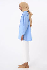 Allday 51075 Packet Dtld Tunic Blue